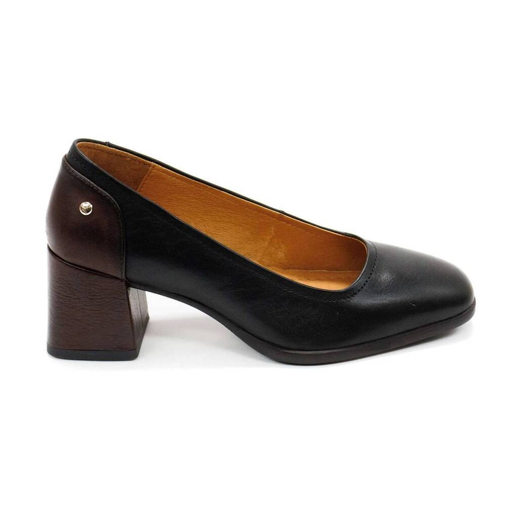 NEW PIKOLINOS women's sevilla pumps slip-on heels in black
